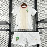 Morocco 2026 World Cup Away Kid kit size 16-28