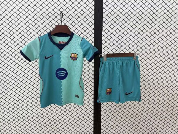 Barcelona 2026/27 Third Away kid kit  16-28