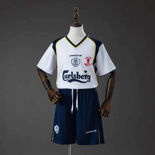 Retro Liverpool 2001/02 Away Kid Kits 16-28