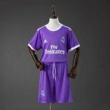Retro Real Madrid 2016/17 Away Kids Kit 16-18