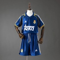 Retro 1998/2000 Real Madrid Second Away Kid Kits 16-28