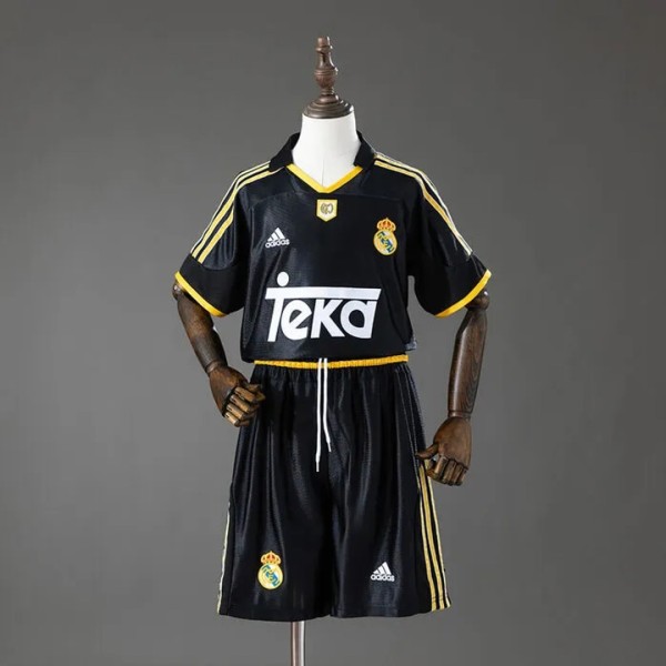 Real madrid 1999/00 away  retro kids kit