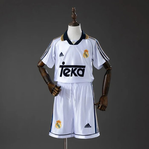 Retro Real Madrid 1998/2000 Home Kid Kits 16-28