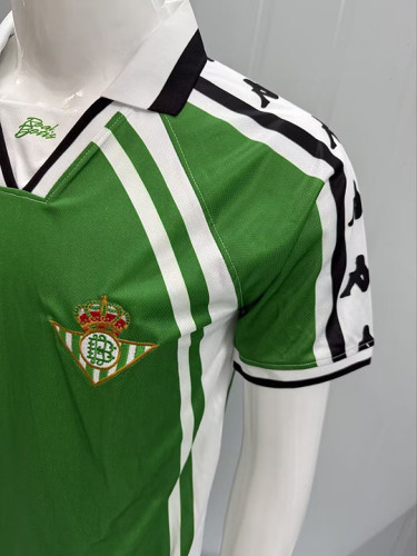 Retro Real Betis 1997/98 Away Soccer Jersey  S-XXL