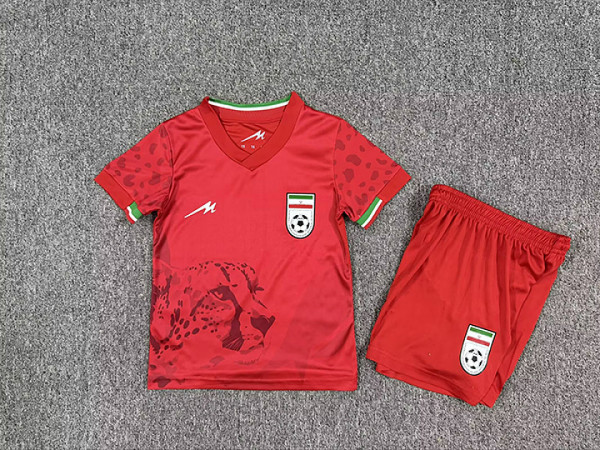Iran 2026 World Cup Away kids size 16-28