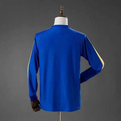2026 Real Madrid Originals Blue T-Shirt Long Sleeve S-XXL