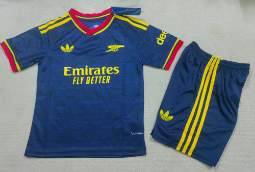 kids kit Arsenal 2026/27  Away soccer jersey size 16-28