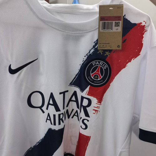PSG Paris 2025/26 away Champion Version Soccer Jersey Size S-4XL With 2 Stars