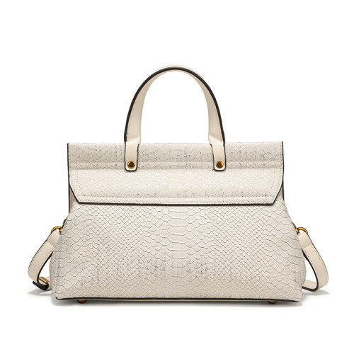 COCIO White Snake Texture Top Handle sac à main femme Handbag women bags for woman clutch purse casual daily evening vintage chic 2026