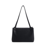COCIO Vintage Black Flap Knot Top Handle Crossbody sac à main femme Handbag women casual evening clutch purse 2026