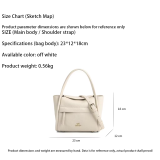 COCIO Beige Daily Handbag сумка Bag bolsas de mujer woman handbag mini sac à main beaded bag bolso fiesta mujer Women's casual travel 2026