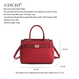 COCIO Elegant Evening Clutch Bag Pochette Soirée Femme Texture Minimalist  Bolsas De Mujer Lightweight Compact 2026