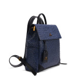 COCIO Blue Ostrich Pattern Backpack Versatile Daily & Travel сумка женская Women's bag bolsos mujer sac à main femme 2026