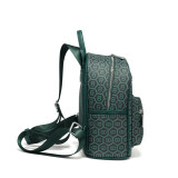 COCIO New Green Floral Leaf Printed Mini Backpack сумка женская Bolsos Mujer Lightweight Daily Casual Outdoor Travel Daypack 2026