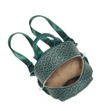 COCIO New Green Floral Leaf Printed Mini Backpack сумка женская Bolsos Mujer Lightweight Daily Casual Outdoor Travel Daypack 2026