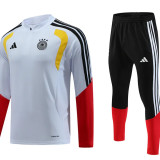 Germany 2025/26 White Half zipper training clothes