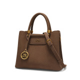 COCIO Brown Texture Handbag  Shoulder Bag сумка женская Women's bag bolsos mujer Casual Daily Work Travel Vintage Y2K Fashion