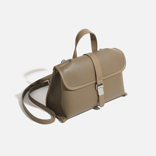 Women's bag bags for woman сумка sac à main 여성가방 한국인 리뷰많은 가방 beaded crackle wax rectangular underarm bag metal lock adjustable
