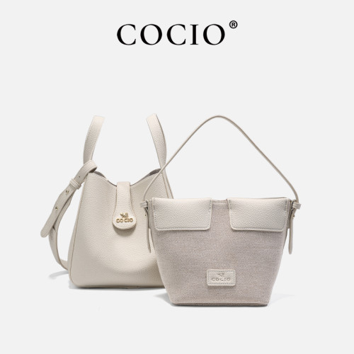 COCIO New Top-handle Bags Bolsos De Marcas Original Bolsas De Mujer Sac À Main Femme 정품로고 가방 Fashion Ladies Handbag 2026