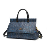 COCIO Blue Textured Handbag сумка Bag bolsas de mujer woman handbag mini sac à main bolso fiesta mujer Women's