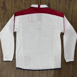 Retro  England 2004 Home Long sleeve soccer jerseys