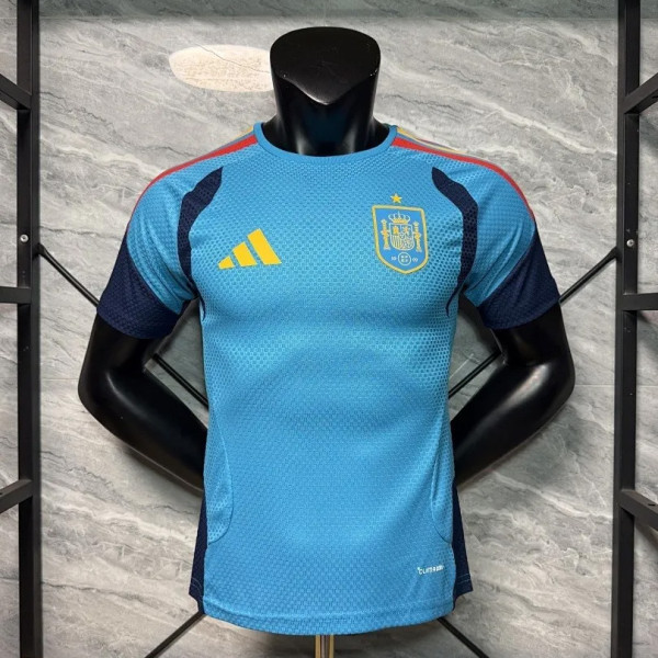 Spain 2026 Sky Blue Training Player Version jersey
