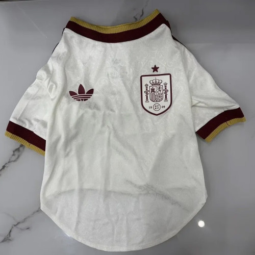 Spain 2026 WORLD CUP Away  PET JERSEY size XS-XL