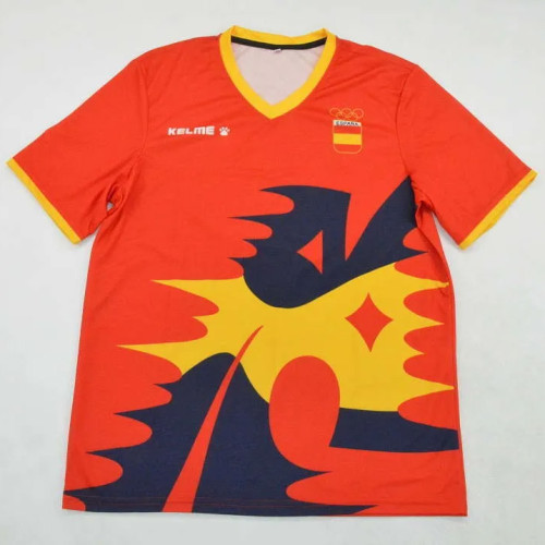 Mens Spain 1992 Olympia Anniversary Jersey S-2XL