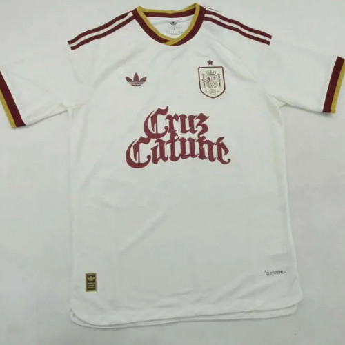 Spain 2026 World Cup VS Cruz Cafune Away Player Version Soccer Jersey Size S-4XL
