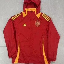 Spain 2026 Red  with Yellow Windbreaker