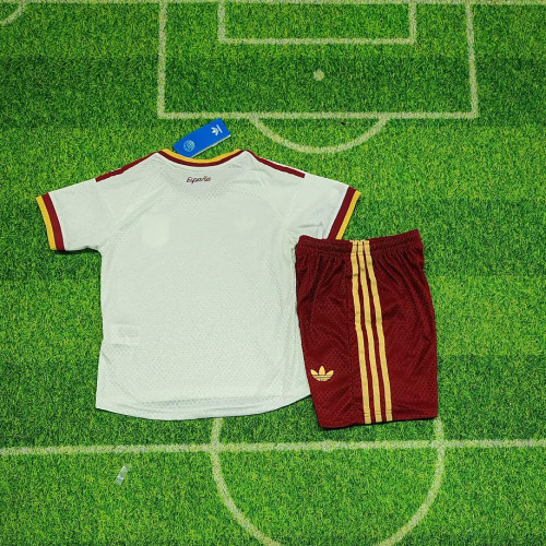 Spain 2026 World Cup Away Player Version kids Soccer jersey