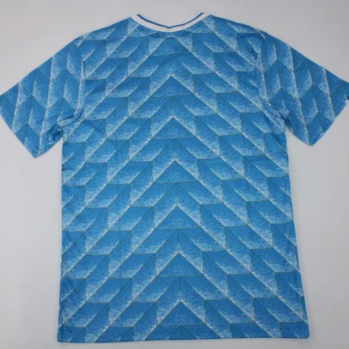 Retro 1988 Germany Blue soccer jerseys