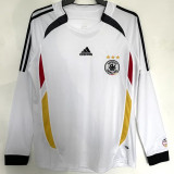 Retro 2006 Germany home long sleeve soccer jerseys