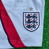England 2026 World Cup home Player Version kids Soccer jersey