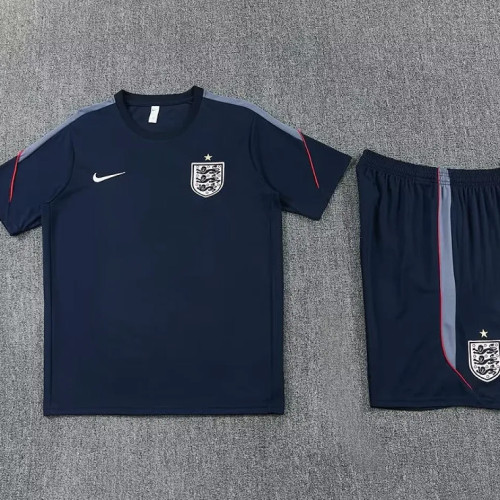 England 2026 Dark Blue Training kids Soccer jersey 16-28