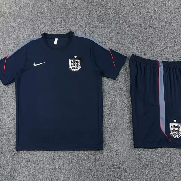 England 2026 Dark Blue Training kids Soccer jersey 16-28