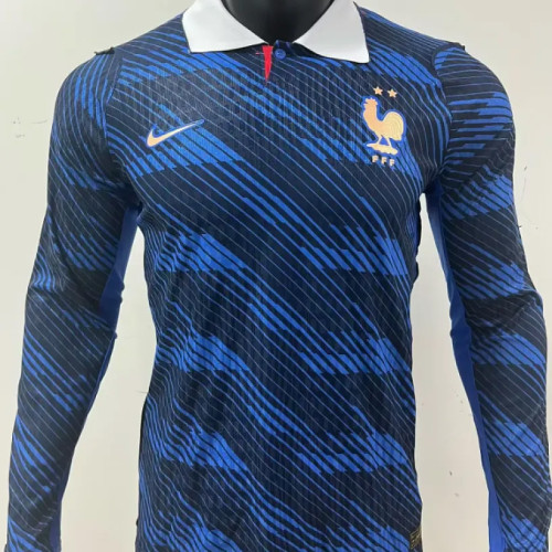 France 2026 World Cup Home Long Sleeve player version Jersey  size S-2XL