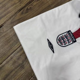 Retro  England 2004 Home Long sleeve soccer jerseys