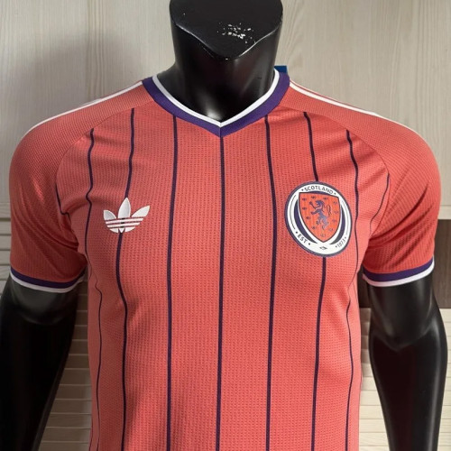 Scotland 2026 World Cup Away Player Version soccer jersey size S-2XL