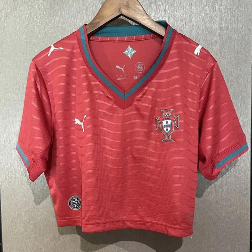 Portugal 2026 World Cup Home Crop Top size S-XL