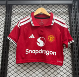Women's Crop Top  2026/27 Manchester UnitedHome Jersey S-2XL