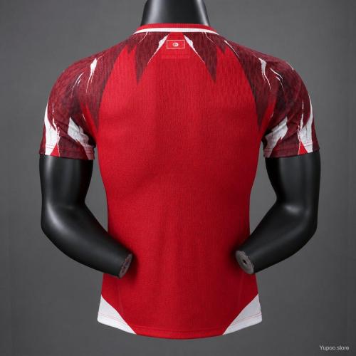 Tunisia  2026 World Cup Home Player Version Soccer Jersey S-2XL