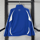 Retro 2006 Greece blue white Windbreaker Jacket  S-2XL