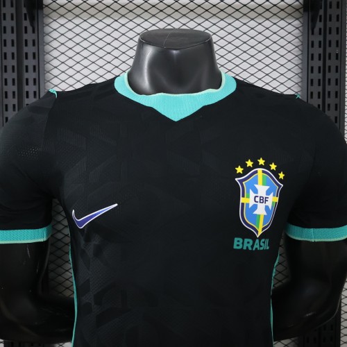 2026 Brazil  Black Special Edition  Player Version Jersey Size S-2XL
