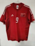 Retro Turkey 2002 Home Socer jersey S-2XL