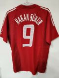 Retro Turkey 2002 Home Socer jersey S-2XL