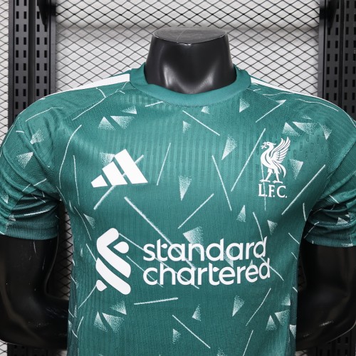 Liverpool 2026/27 Green Goalkeeper Player Version size S-2XL