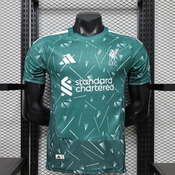 Liverpool 2026/27 Green Goalkeeper Player Version size S-2XL