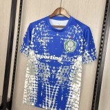 Men's Palmeiras 2026/27 Blue Goalkeeper Spider Edition Jersey S-4XL