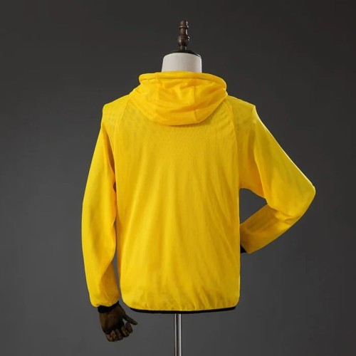 Brazil  2026 Yellow Pre-Match Windbreaker S-XXL